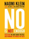 Cover image for No Is Not Enough